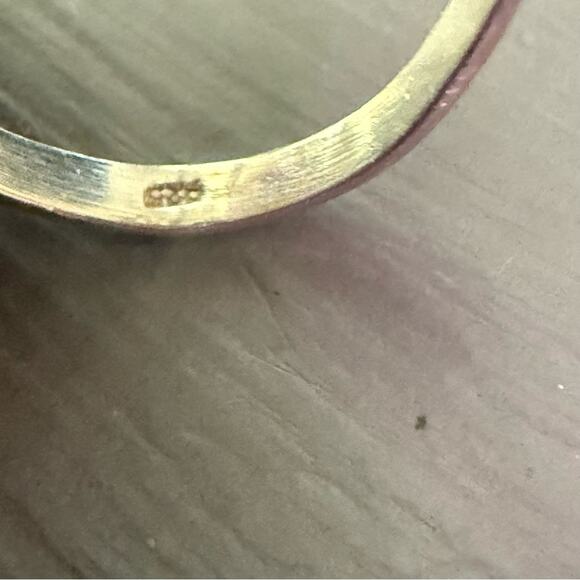 925 Sterling Silver Ring Size 6 - Picture 15 of 15